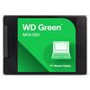 Western Digital WDS240G3G0A SSD 240GB Green 2.5 7MM SATAINT III 6GB/S, Aluminium, Nero