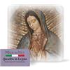 F.LLI BONELLA FRATELLI BONELLA - Quadretto da Appoggio con Madonna di Guadalupe - Quadretto in Legno Sagomato con Scatola Regalo - Soprammobile Religioso 10x10 cm
