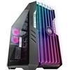 Cooler Master HAF 700 EVO PC Case - Full-Tower, Compatibile E-ATX, 5 Ventole Preinstallate, Staffe Radiatore Girevoli, High-AirFlow Cooling, LCD Real-Time, Lame ARGB Edge-Lit, Pannello Laterale TG