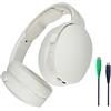 Skullcandy Hesh Evo Cuffie Wireless Over-Ear con Microfono, Cavo di Ricarica Aggiuntivo, 36 Ore di Autonomia, Compatibili con iPhone, Android e Dispositivi Bluetooth, Bone