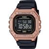 Casio Orologio Digitale al Quarzo da Uomo con Cinturino in Plastica W-218HM-5BVEF