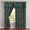 GOHD GOLDEN OCEAN HOME DECOR GOHD Luxe Love. Tenda a pannello in jacquard con mantovana attaccata, set da 2 pezzi (verde cacciatore, 137,2 cm di larghezza x 213,4 cm di lunghezza, con mantovana da 45,7 cm x 2 pezzi)