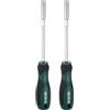 QUARKZMAN 2pz Chiave a Dado Metrico 5.5mm Cr-V con Asta Cava Cacciavite a Bussola Esagonale con Punta Non Magnetica e Manico Antiscivolo per Riparazioni Automobilistiche