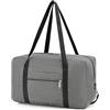 CNMTCCO per Zaino Ryanair 40x20x25, Borsa da cabina 40 x 25 x 20 cm, per bagaglio a mano, lo sport sotto il sedile, il fine settimana (Gris)