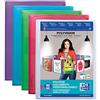 Oxford Elba 100211078 Polyvision portadocumenti A4 blu/rosa/viola/verde, 1 Pezzo