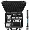 LEKUFEE Custodia Rigida Impermeabile per Drone DJI Mini 4 Pro/Dji Mini 3 Pro/Mini 3/DJI