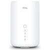 TCL Mobile LinkHub HH130VM Home Station Router 4G, LTE (CAT 13), Dual Band, Gigabit, Supporto SIM Card, Standard 3CA, WiFi AC, Hotspot fino a 64 utenti, Bianco