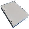 tipome.com 200 fogli ricarica agenda 6 anelli formato A5 14x20cm - RIGHE 7mm - carta spessa 120gr