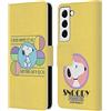Head Case Designs Licenza Ufficiale Peanuts Cane Snoopy Sogni Deco Custodia Cover in Pelle a Portagoglio Compatibile con Samsung Galaxy S22 5G