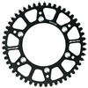 SCAR Corona Ergal Compatibile con KTM SX/SXF/EXC/EXCF 125 150 250 300 350 450 500 93-26 HUSQVARNA TC FC TX TE FE FX 14-26 GASGAS MC MCF EC ECF 21-26, Nero - 48 denti