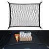 BEELUKY Rete Portaoggetti Rete Bagagliaio Auto 80x60cm Può Essere Estesa Fino 200×110cm Tasca Organizer Elastico con 4 Ganci Universale Rete Elastica per SUV Auto Truck Campeggio