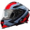 Oneal Casco Moto Integrale Oneal Challenger Exo Nero Grigo Rosso V