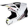 Acerbis Casco Moto Cross OFFROAD T711 Bianco Nero