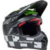 Bell Casco Moto Cross Enduro Bell MOTO-9S FLEX FASTHOUSE SMOKE BO
