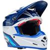 Bell Casco Moto Cross Enduro Bell MOTO-9S FLEX MERCHANT Blu Lucid