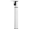 YUJIANHUAA 1 pz Gamba Tavolo Regolabile,Gamba per Tavolo in Acciaio,Gambe Del Mobile Telescopiche Pieghevoli,per Gabinetto Tavoli da Pranzo,con Piedini Antigraffio E viti (79-120cm,White)