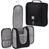 BOACAY Beauty Case da Viaggio, Borsa da Toilette Appendibile per Donna e Uomo, Trousse per Trucchi e Organizer Bagno per Cosmetici e Accessori