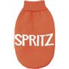 Record - Maglioncino per Cani Cocktail. Maglione per Cani Morbido a Collo Alto con Passagamba Elasticizzato, Ricamato con scritta 'Spritz' |M, Lunghezza dorso 40 cm