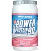 Body Attack Power Protein 90, Lampone, 1 kg, 5K proteine in polvere con proteine del siero di latte, L-carnitina e BCAA per la costruzione muscolare e il fitness