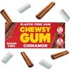 Chewsy alla cannella | Chewing gum naturale, senza plastica | Senza zucchero, senza aspartame | 100% xilitolo, adatta ai denti | Vegano, 15 g (confezione da 12, 120 pezzi)