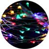 WatioWave 5 m Mini GUIRNALDA LED C/telecomando RGB 3xAA