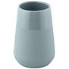 axentia Bicchiere per spazzolino da Denti Rotondo in gres Nevada, Bicchiere Porta spazzolini, Porta spazzolino da Denti in gres, Blu