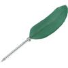PATIKIL Penna a Sfera con Piuma 21cm/8 Penna a Stilo per Calligrafia Verde | Inchiostro Penna d'Oca Vintage Placcata, Firma Regalo Matrimonio