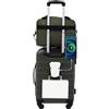 Wrangler Smart Set di valigie con portabicchieri e porta USB, Profondità profonde, 2 Piece Set, Set di valigie intelligenti con portabicchieri e porta USB
