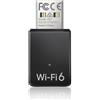 BrosTrend Mini AX900 WiFi 6 USB, Chiavetta WiFi per PC Fisso, Dual-Band 5GHz 600Mbps + 2.4GHz 286Mbps, Chiavetta Internet Adattatore Wi-Fi USB per Windows 11/10/7, USB2.0 Ricevitore Wi-Fi OFDMA