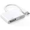 Wahbite Adattatore USB-C a HDMI certificato Apple MFi 4K @ 60Hz per iPhone 16 15 MacBook Pro Air iPad Pro, cavo AV digitale HDMI 2.0 compatibile con Samsung Galaxy S24