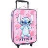 Disney Stitch - Trolley da 12 l, per bambini e bambine, trolley a mano (rosa)
