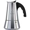 Kaufgut 000 Caffe' Moka, 0 W, 2 Cups, 0 Decibel, Acciaio Inossidabile