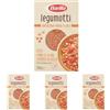 Barilla Legumotti Lenticchie Rosse e Ceci, Ricchi di Proteine e Fibre, senza Glutine, 300g (Confezione da 4)