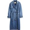 Levi's Spade Trench Giacca di Jeans, Let's Get Lost Again, S Donna