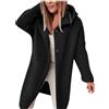 Generic Giacca Trapuntata Lunga Donna Giacca da Neve Donna Gilet Donna Smanicato Giacca A Invernale Donna Cappotto Imbottito Donna Lungo Cardigan Lunghi Aperti Cappotto Lungo Ecopelle Donna Giacca Verde