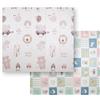 KiddyMoon Tappetino Da Gioco Per Bambini Tappeto Gattonamento In Schiuma Reversibile Pieghevole Tappeto Neonato Impermeabile Con Motivi Educativi Per Interni Ed Esterni 180X200x1cm, Marrone-Elefante