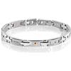 Sector No Limits Sector Bracciale da uomo, Collezione BASIC Sector Jewels, lunghezza 22 cm, in acciaio, pvd oro - SLI57