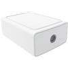 Exacompta - Rif. 315413D - 1 modulo di archiviazione Tiny Box 1 cassetto Autentik sovrapposbile, dimensioni esterne: profondità 19 x larghezza 26,5 x altezza 10 cm, bianco