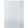 Herma 7490, copertina trasparente per quaderni, formato A4, in plastica resistente e lavabile, per scuola
