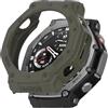 Generic Custodia robusta per Amazfit T-Rex 3, in morbido silicone, protezione per lo schermo, antiurto, per smartwatch Amazfit T-Rex 3 Outdoor (verde)
