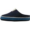 Haflinger Flair Altai, Pantofole Unisex-Adulto, Blu (Mittelblau 70), 38 EU