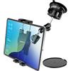 Oilcan Supporto Tablet Auto Ventosa Forte, Porta Tablet Auto Fronte Parabrezza Cruscotto con Braccio in Metallo Regolabile per iPad Pro Air Mini, Galaxy, Fire HD, Telefono, 4-12.9