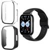Effcotuo Cover per Xiaomi Redmi Watch 5 Lite Custodia Cover,Pellicola Protettiva [Pellicola Flessibile] Soft HD TPU Trasparente Protezione Completa Vetro Morbido per Xiaomi Redmi Watch 5 Lite