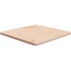 vidaXL Piano Tavolo Quadrato 60x60x2,5 cm Massello Rovere Non Trattato