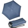 Knirps Ombrello tascabile da viaggio, piccolo, leggero, a righe, 93 cm