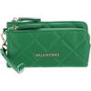 Valentino Portafoglio 3KK Ocarina colore verde da donna, Verde, Taglia unica, WALLET