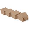 Encasa XO Asciugamani da cucina e salviette in cotone Beige | Strofinaccio in waffle e tessuto piatto | Set strofinacci | 30x30 cm | Riutilizzabile e ad asciugatura rapida Set di 24