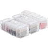 RANYAKE 3 pezzi Organizer Cassetti Pieghevolie,organizer cassettiera per armadio,Organizer per cassetti biancheria intima calze,fazzoletti e cravatte