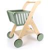 Rebecca Mobili Carrello Spesa Bambini, Carrello Giocattolo in Legno, Gioco di Ruolo Montessoriano, con Ruote, Idea Regalo, per Bambini 3 4 5 Anni - Misure HxLxP: 53 x 43 x 29 cm - Art. KR9018