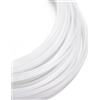 VoltShine Tenditore per cavi in nylon da 3 mm di diametro e 20 m di lunghezza, colore bianco. Ideale per fissare e organizzare tutti i tipi di cavi in casa o in ufficio. Resistente e durevole.